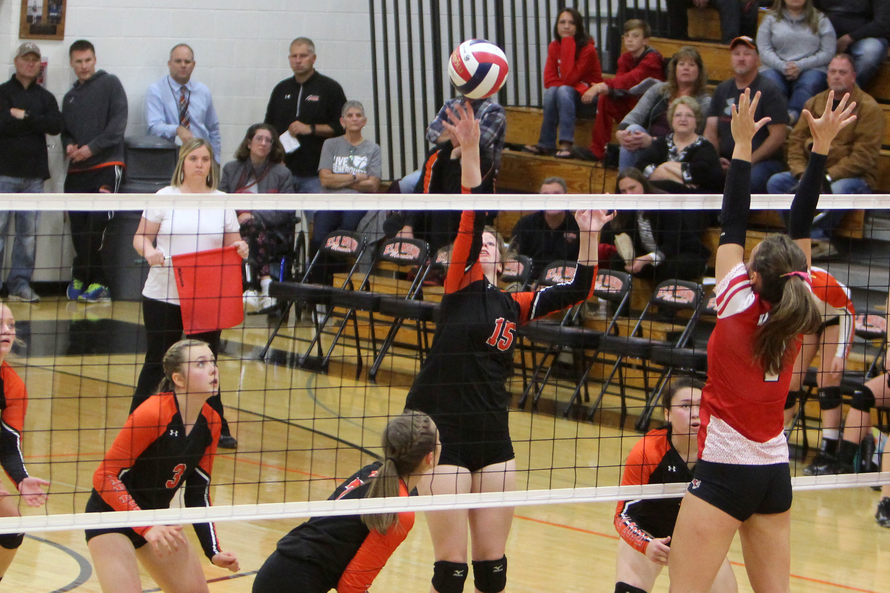 Colfax at Elk Mound volleyball 10-17-19